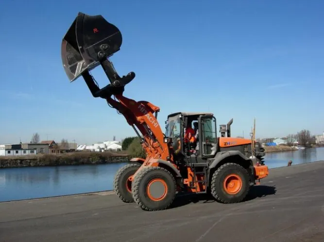 Pladdet Hoogkiepbak shovel, foto 3
