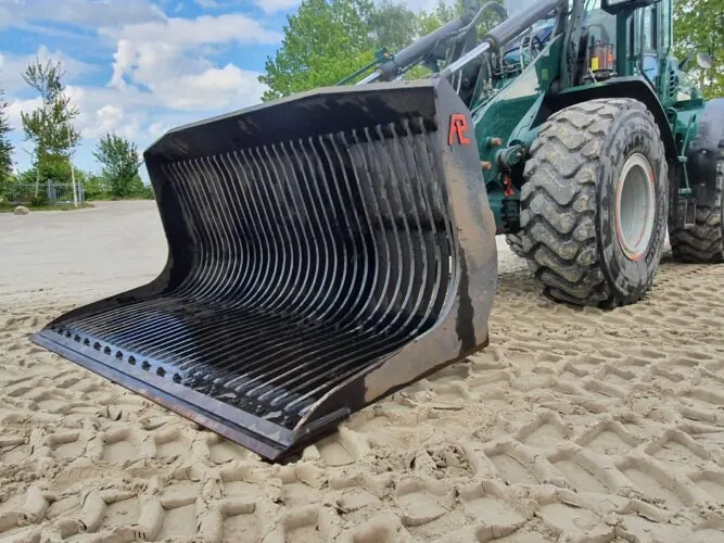 Pladdet Puinbak shovel, foto 2